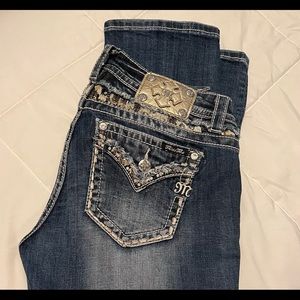 Miss Me Women’s Straight Leg Jeans  - Size 30/33.5.